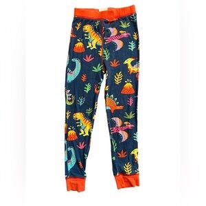 Munki Munki Kids Colorful Dinosaur Bamboo Pajama Pants Unisex‎ Size 5